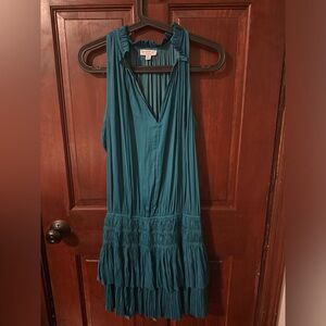 Current air pleated mini dress sz medium